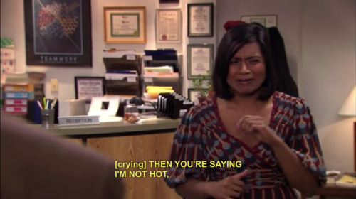 trashandglamour:  Kelly Kapoor logic