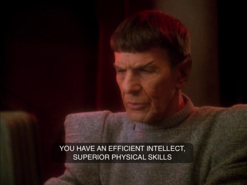 weirdtrek:Data: Always there to put your problems in perspective.