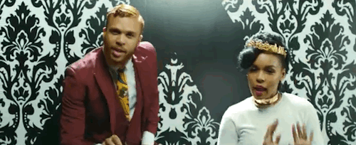 onlyblackgirl:  candxcepatton:  Jidenna and Janelle in Jidenna’s “Classic man (remix)” video x  both baes 
