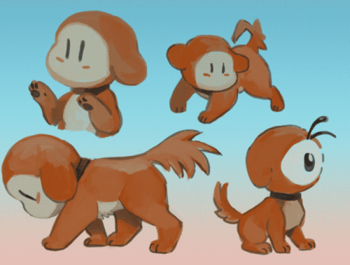 kanotynes:ever since I was a kid, I’ve always thought waddle-dees looked like puppydog heads