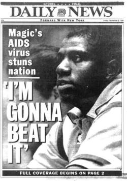 BACK IN THE DAY |11/7/91| Magic Johnson announces