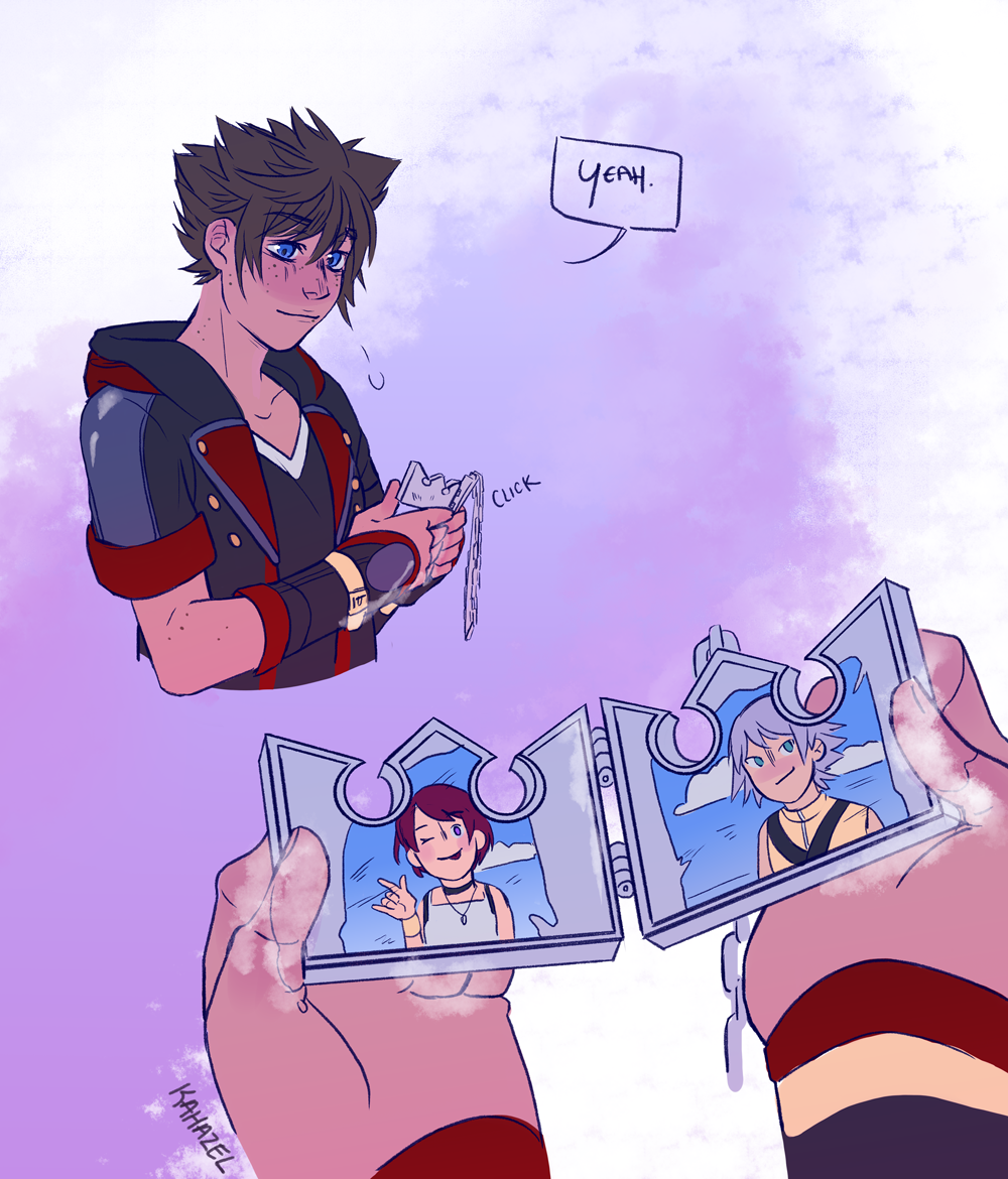 kahazel:    But what if it’s a locket.He’s had it for forever, and whenever he