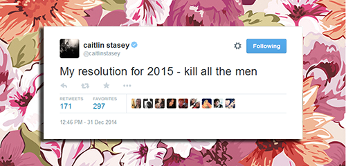 bisexualclarke:  some of my fave caitlin stasey tweets (part 1 lbr) on pretty florals