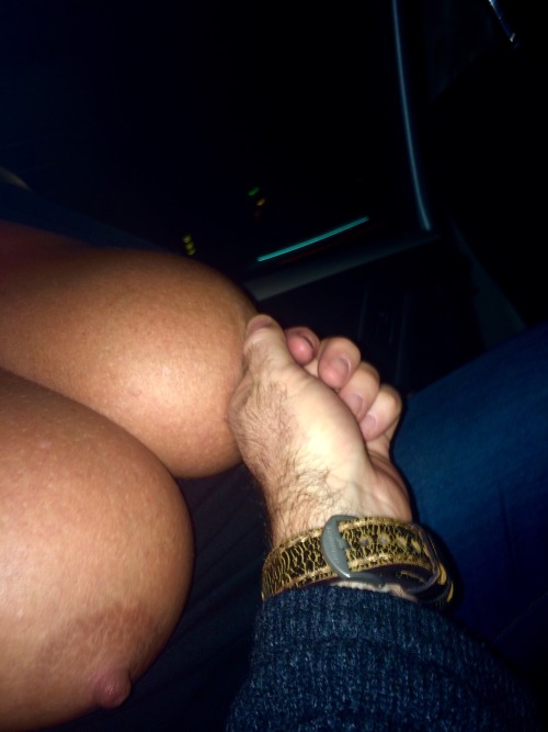 bigdaddysgirl71:  yep999:  For you non-believers. Me and @bigdaddysgirl71 headed out for fun. Gonna be a late naughty night. Fuckers.  Yes. It. Was. Our cab driver certainly thought we were naughty as fuck. 