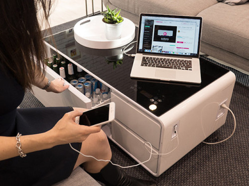 linxspiration - A Futuristic Coffee Table That Can Charge Your...