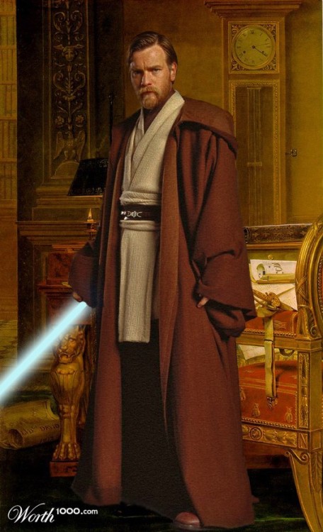 Star Wars mashup with great works of art.