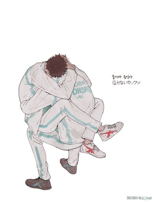 miss-cigarettes:  [오이이와/及岩] 가장 고마운 사람 꼭 안아주기... || 제2제이 [@JJ_hyel]※Permission to upload this was given by the artist (©). **Please, favorite/retweet/follow to support the artist** [Please do not repost, edit