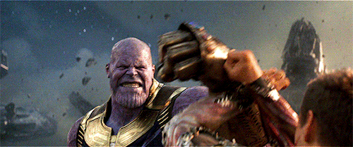 Sex irondicc: mcufam: Tony Stark vs. Thanos in pictures