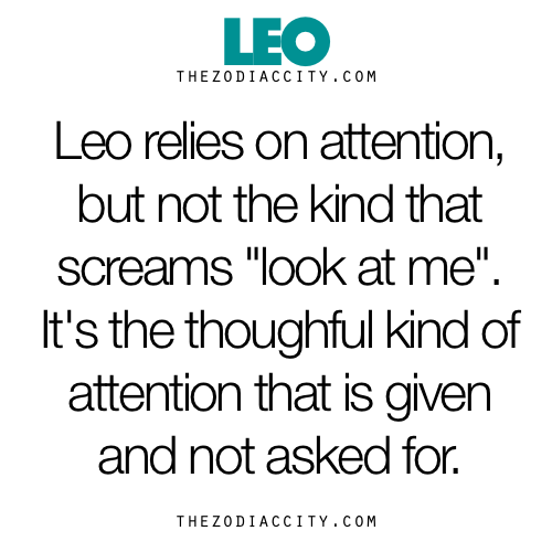 Leos things zodiac about 27 Things