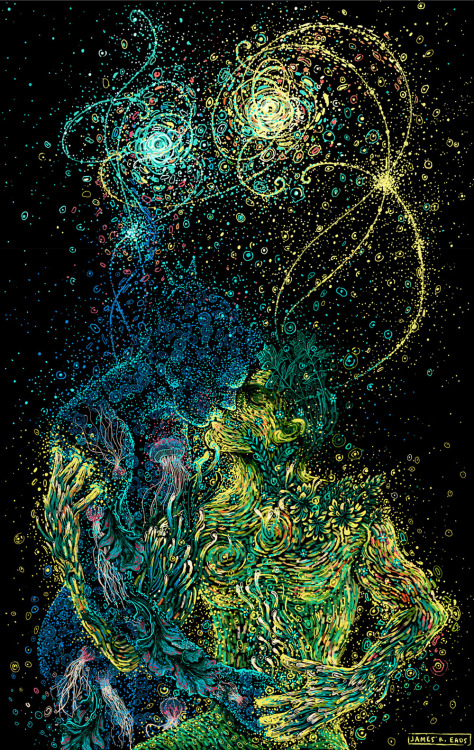 Porn photo jedavu:  Swirling Illustrations by James