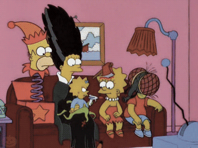 Sex skeletonsandhalloween:  The Simpsons Halloween pictures