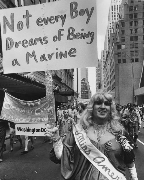 &ldquo;Not Every Boy Dreams of Being a Marine,&rdquo; Miss America, Christopher Street Liberation Da