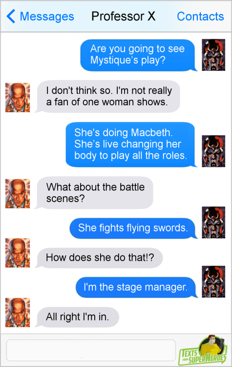 textsfromsuperheroes: Texts From SuperheroesFacebook | Twitter | Patreon