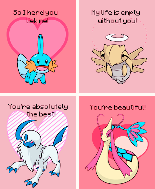 Porn justahornynerd:  shelgon:Pokemon Valentines photos