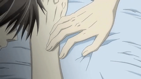 neonhermit:  Ritsu waking up beside Takano- I just find his entire set of reactions so adorable. 