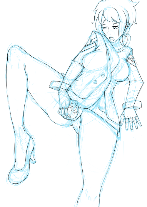 sumi-ayy:  candela from pokemon go.included progress and early sketches