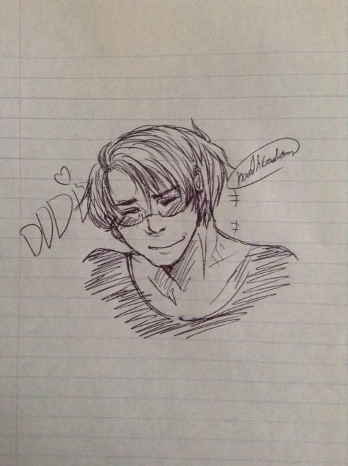I should’ve posted the Hetalia drawings on this blog instead of the other but I’m a lazy