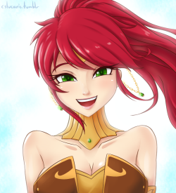 cslucaris:  #118 - Pyrrha’s Beautiful SmileIt’s