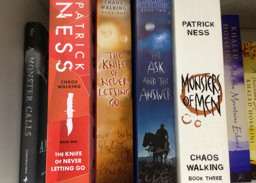 thebooker: Book Recommendations: Chaos Walking trilogy by Patrick Ness ‘It’s not how we 