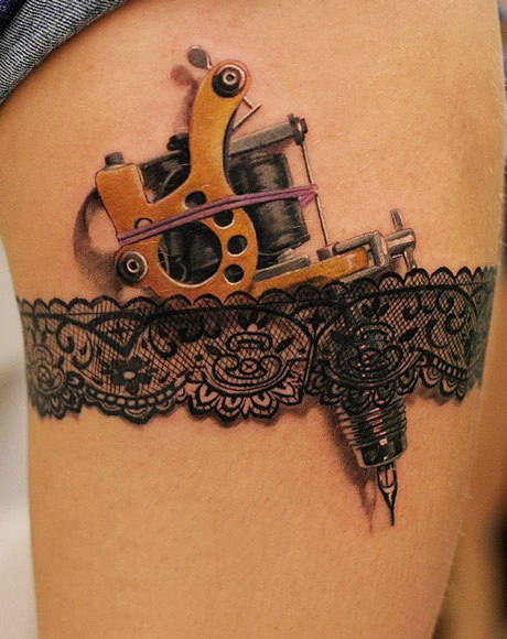 Guns and roses tattoo designs