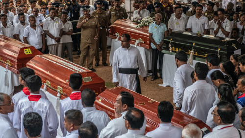 Mass funeral at St. Sebastian&rsquo;s Church in Negombo, for the 320+ victims of the Easter Sunday a