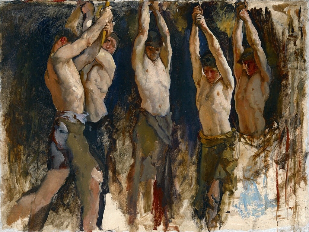 zotts:Men at an anvil