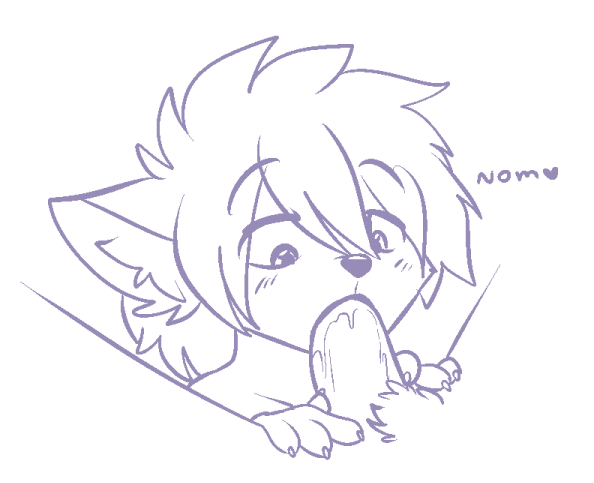 slvnskiynsfw:Local gay kitty-wolf sucks a dick with great pleasure x:
