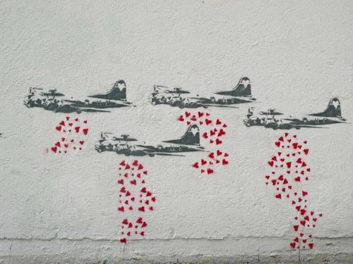 Share love…. and end war. 