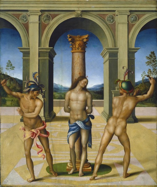 The Flagellation of Christ, Bacchiacca, 1512-13