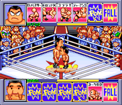 Obscurevideogames: Backed -  Zen-Nippon Pro Wrestling: Fight Da Pon! (Natsume - Snes