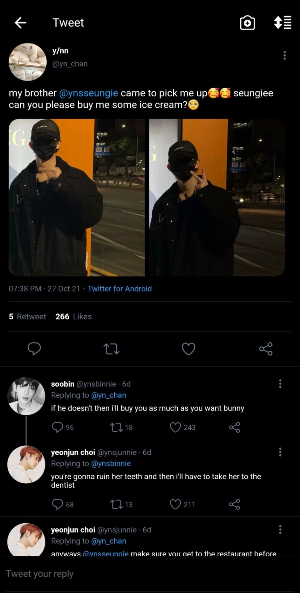 ;