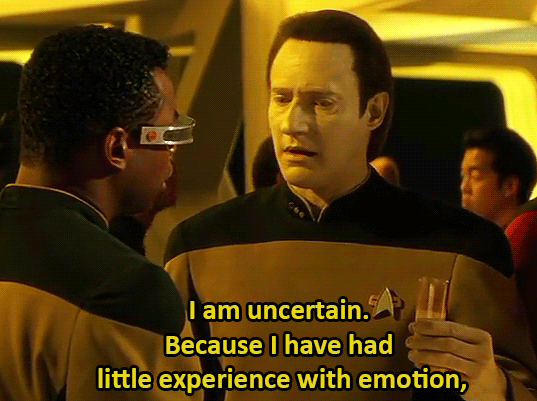 vulcannic:- Data, I think the chip is working.
