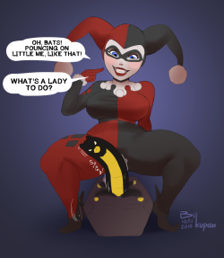 thebikupan:  Shortstack Harley Quinn (the