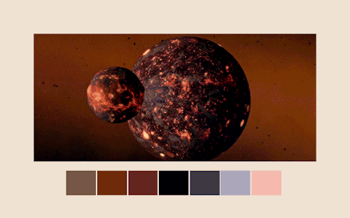 Cosmos: A Spacetime Odyssey | Birth of the Moon + colors.