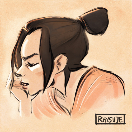 Sorry for not being active recently, but I had to take a break from art. &lt;3 Have an Azula I had m