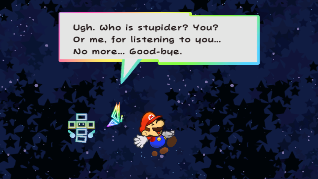 micthemicrophone:  ktullynax:  I always loved how you could be an uncooperative dick