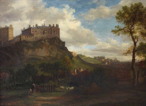 centuriespast: Edinburgh Castle from the SouthwestPatrick Nasmyth (1787–1831)University of Edi