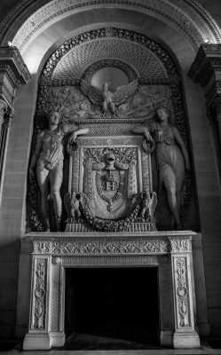 jcllib:  Cheminée, Musée du Louvre, Paris,