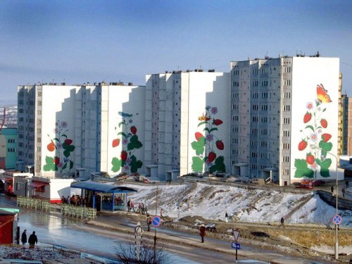 fuckyeahplattenbau:  Snezhnogorsk, Murmansk Oblast, Russia