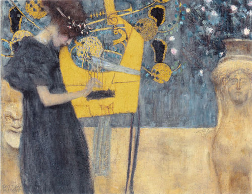Gustave Klimt, Musik I, 1895.