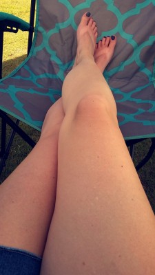 Fun-4-Us:  Had A Request For Toes… Hot And Dirty And Already Fucked Up Tan Lines….