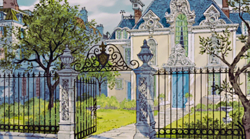 vintagegal:  Paris in Disney’s The Aristocats (1970)