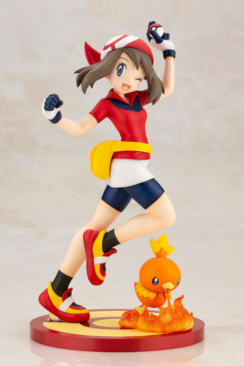 May & Torchic 1/8 Scale by Kotobukiya, from Pokémon