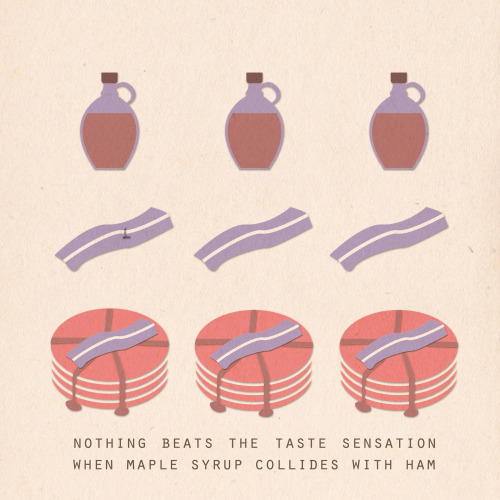 smakelig:Food of Twin Peaks - part IV - griddle cake“Nothing beats the taste sensation when maple sy