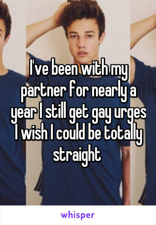 The gay urges will never go away.