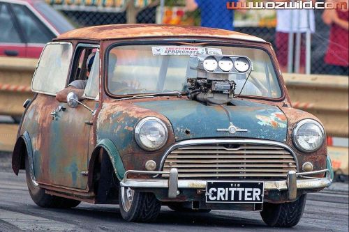 Porn radracerblog:  Mini Cooper Pro Street rat photos