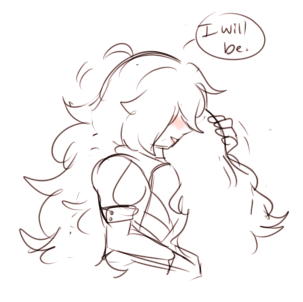 quick yang+blake comic inspired by a sad dream i had last night ‘ n ‘(if u