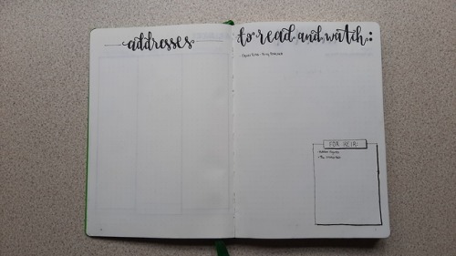 01.06.2019 || As promised, the new bullet journal is here, and I’ve kicked it up a gear this y