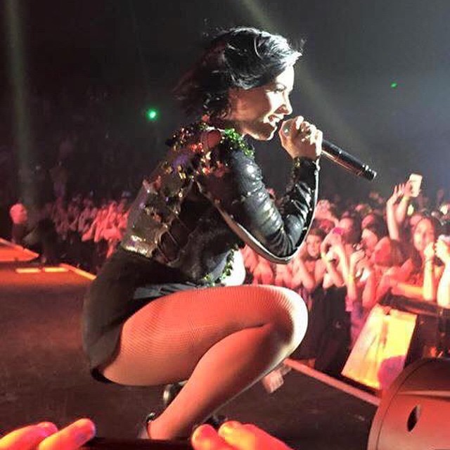 dlovato-news:  Demi Lovato performing at the Brisbane Convention Centre, Australia