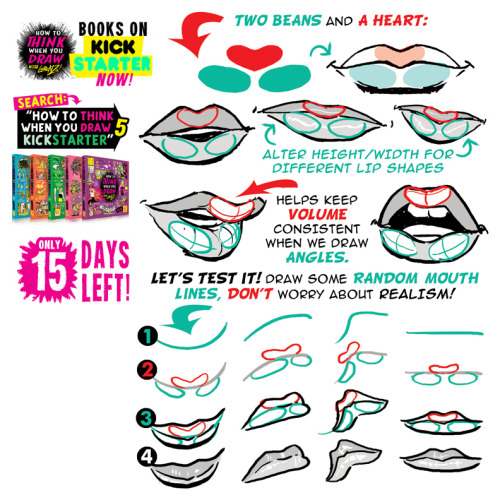 LIPS! 15 DAYS LEFT until my tutorials books COMPLETELY SELL OUT! My set of 200-page TUTORIALS BOOKS,